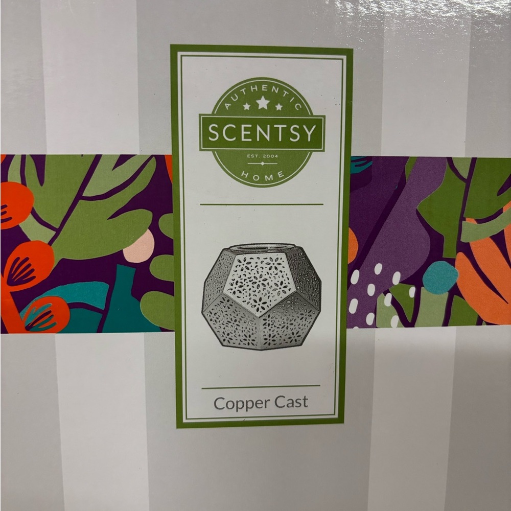 Scentsy Copper Cast Candle Holder
